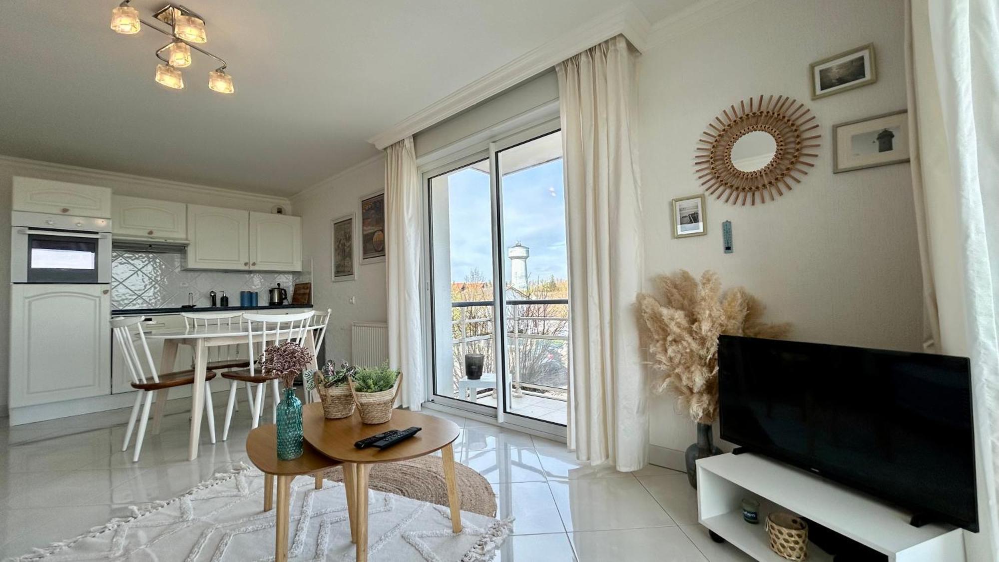 Pointe De Sel, Appartement Face Au Port Du Crotoy 勒克罗图瓦 外观 照片
